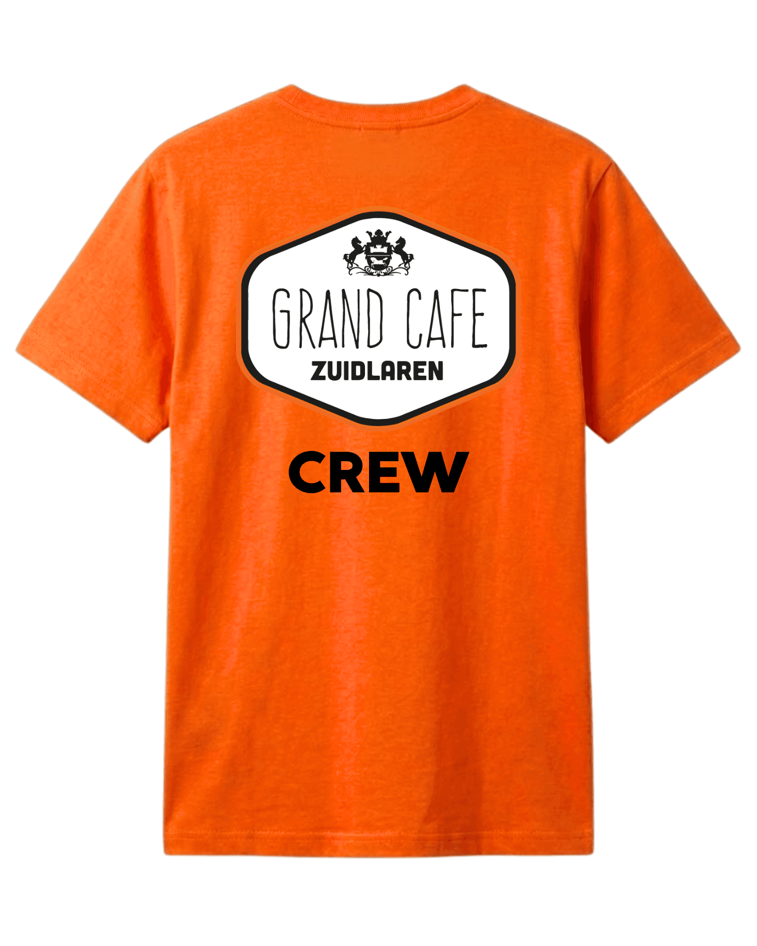 T-shirt met logo van Grand Café Zuidlaren