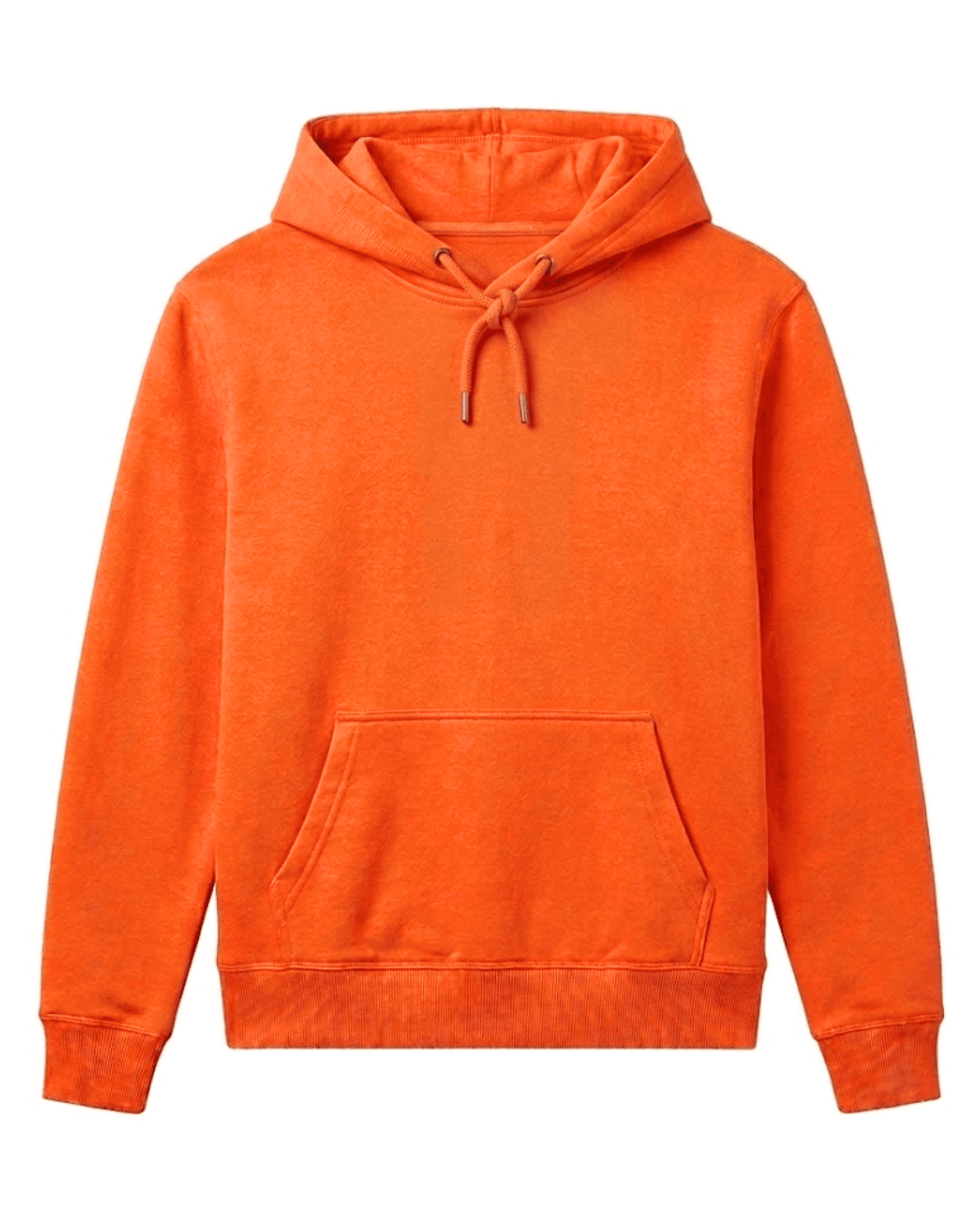 hoodie in het oranje