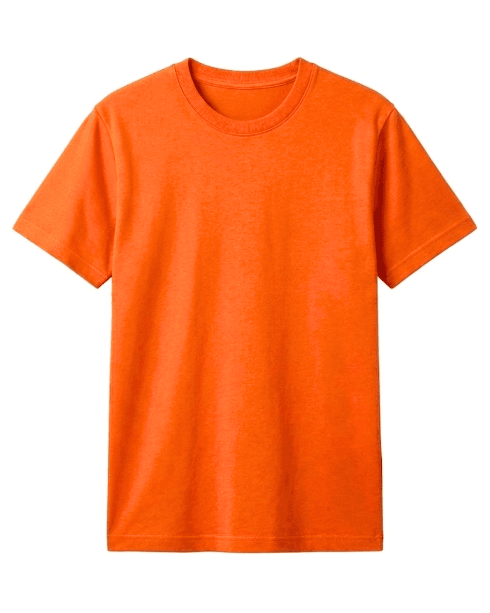 tshirt in het oranje